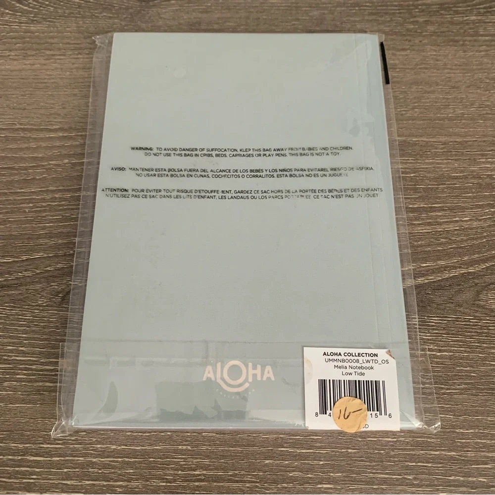 Aloha Collection Melia Notebook Low Tide Plumeria Flowers Journal 5” x 7”